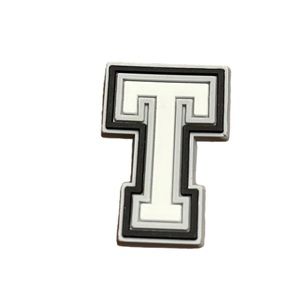 Letter T Croc Charm